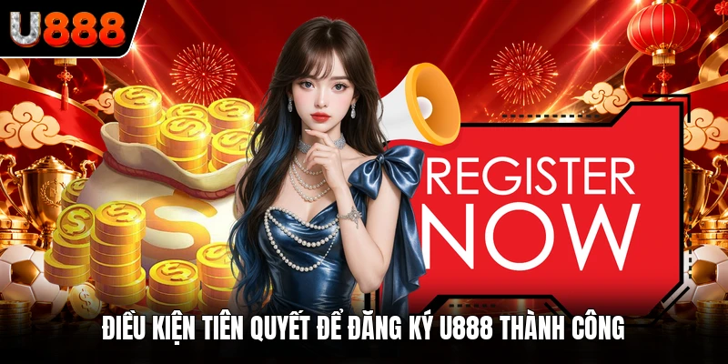 Điều kiện tiên quyết để đăng ký U888 thành công