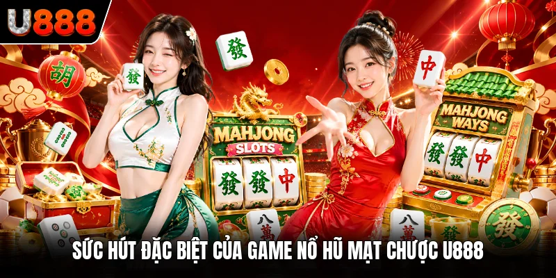 Sức hút đặc biệt của game Nổ Hũ Mạt Chược U888
